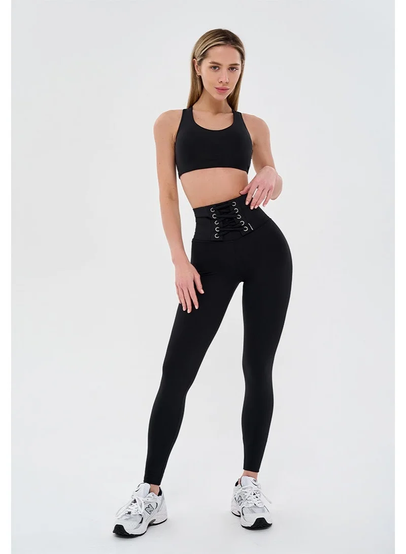 Bona Fide Premium High Waisted Push Up Leggings for Women – Tummy Control Body Shaping Workout Leggings – Unique Design