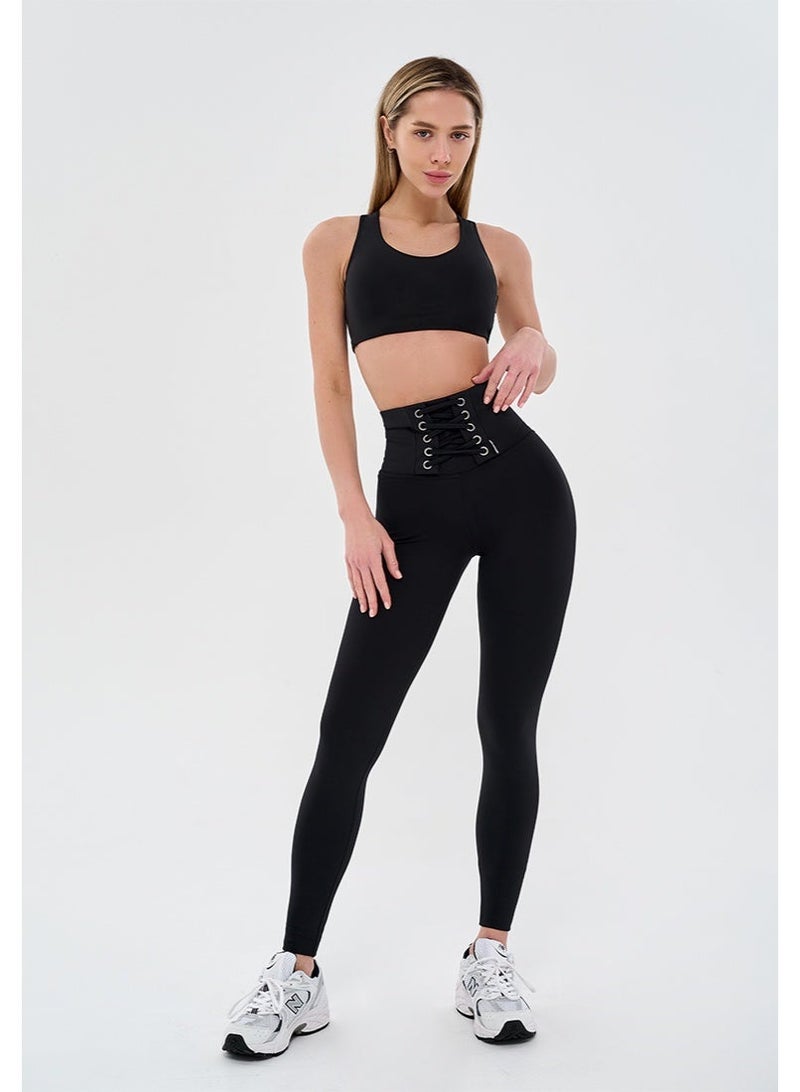 Bona Fide Premium High Waisted Push Up Leggings for Women – Tummy Control Body Shaping Workout Leggings – Unique Design - Image 2