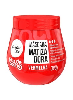 Salon Line Salon Line - Linha #ToDeCacho (Matizadora) - Mascara Vermelha 300 Gr - (#ImWithCurls (Brassiness) - Red Mask Net 10.58 Oz)  - Image 2