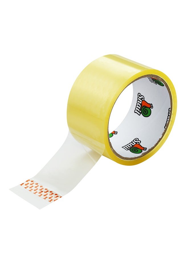 LAWAZIM - Snail Transparent Packaging Tape - 3 Piece 48mm x 36m Clear Tape Refill Roll Set for Wrapping, Stationery, Office, Home, and School - Transparent Adhesive Tape for General Use - Image 1