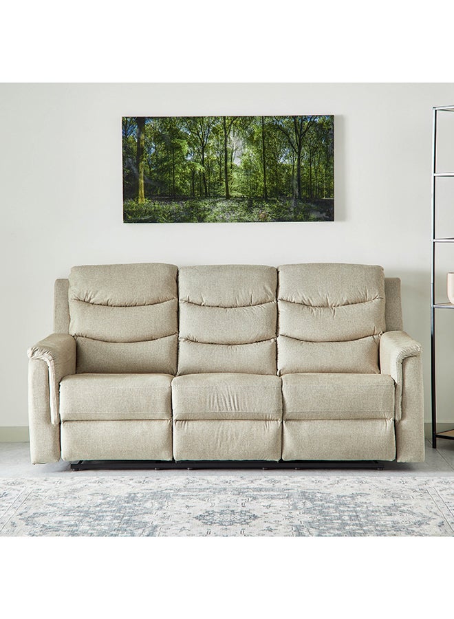 Home Box Vatican 3-Seater Fabric Recliner Sofa with Drop Down Table - Image 2