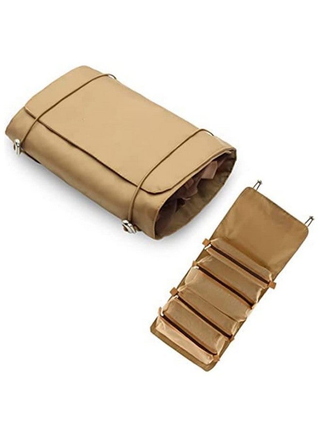 Gra8 Foldable 4 in 1 Foldable Toiletry Bag for Travel, Detachable Makeup Pouch, Travel Organizer for Women Makeup,Toiletry Bag for Travel Removable Makeup Bag,Cosmetic Organizer (1Pcs) (Multicolor) - Image 3