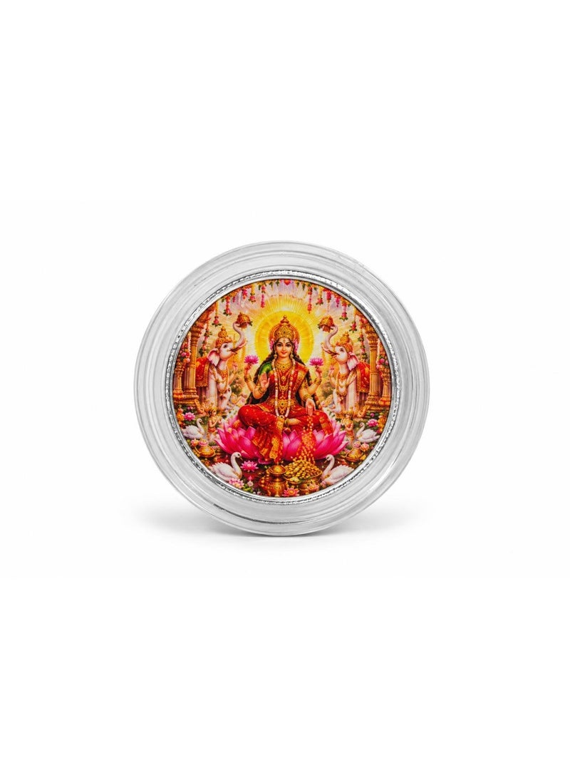 Coin Dinar 999 Pure Silver Goddess Laxmi Collectible Gift Coin 10g