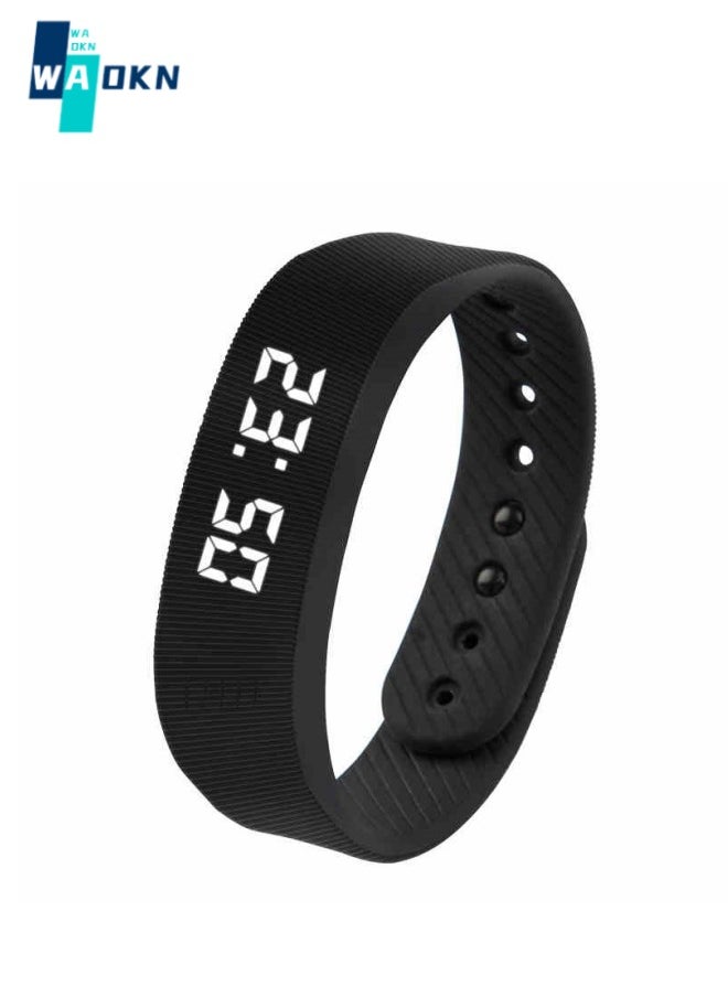 WAOKN - Pedometer Watch No Bluetooth No App/Phone Required, Waterproof Fitness Tracker Watch with Step Counter Calories/Sleep Tracker,Waterproof Activity Tracker Watch,for Walking Running for Men Women - Image 1