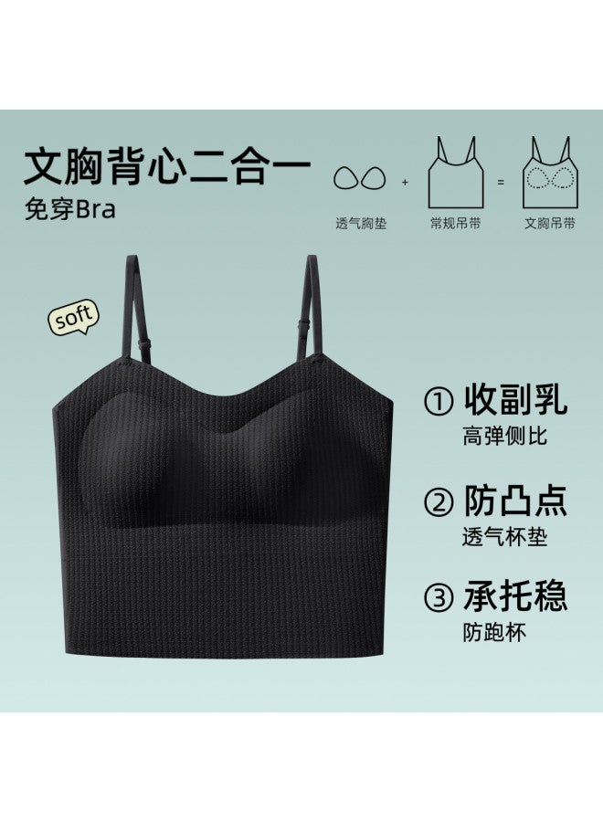 MIIOW Push-Up Padded Camisole For Women, Layering Tank Top, Wear Alone Or Under Clothes - Image 5