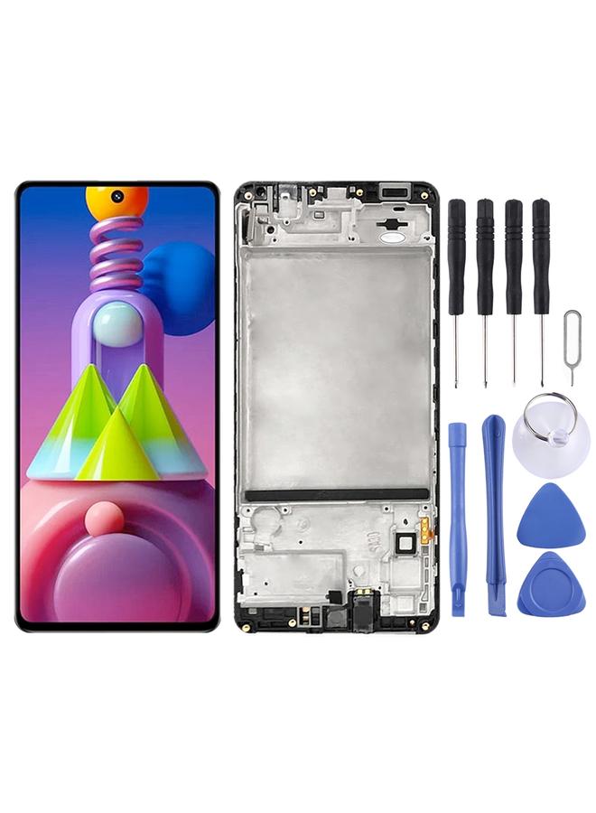 erorex Replacement Original LCD Screen for Samsung Galaxy M51 SM-M515 Digitizer Full Assembly With Frame - Image 1