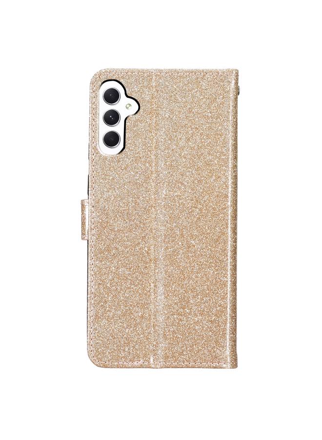 S-TOP Case For Samsung Galaxy A55 Glitter Powder Flip Leather Phone Case - Image 3