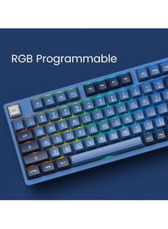 AKKO AKKO 3098B Ocean Star Multi-Mode RGB Keyboard - Cream Yellow Pro  - Image 5