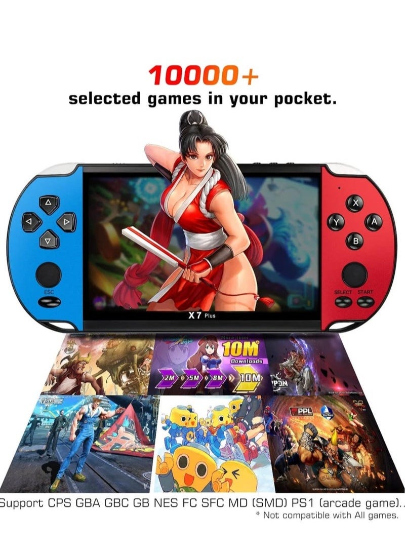 Generic 5.1-inch HD Handheld Game for Kids, Portable Retro Video Game Player, Built-in 10000+ Games, Family Recreation Arcade Gaming System, Birthday Present for Children  - Image 2