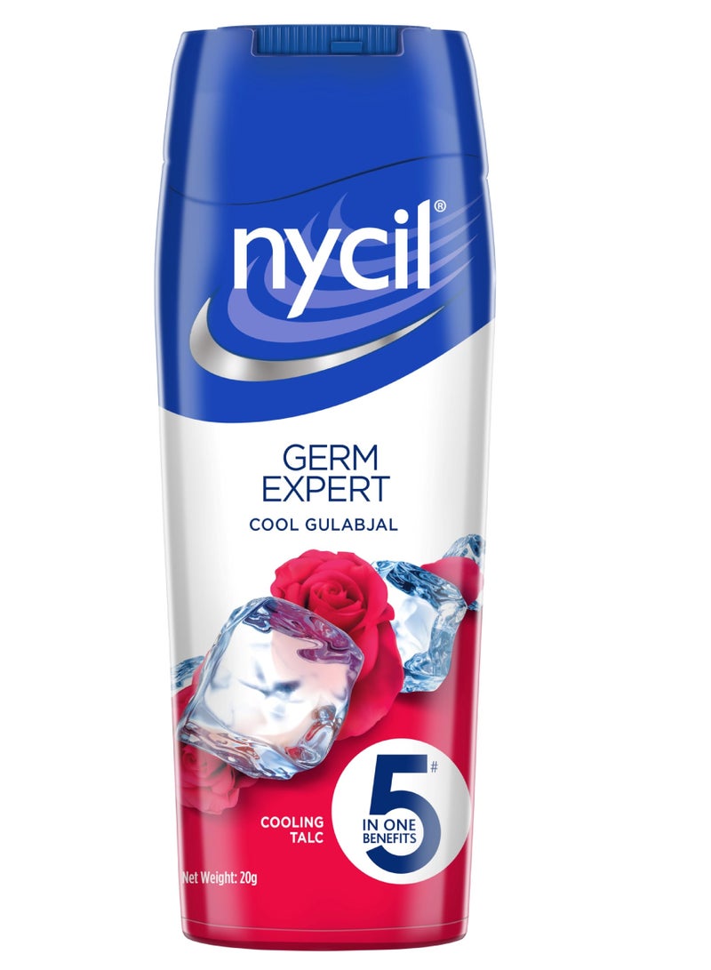 NYCIL NYCIL GERM EXPERT COOL GULABJAL TALC POWDER 187. 