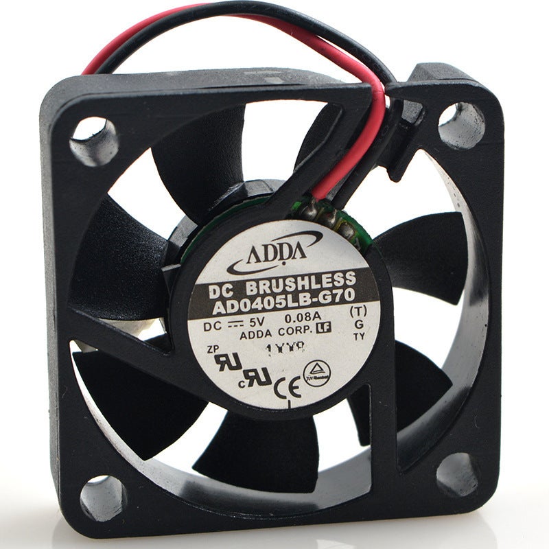 أدا مروحة تبريد كروية مزدوجة سلكين أصلية ADDA AD0405LB-G70 5 فولت 0.08 أمبير 4 سم 4010 - Image 1