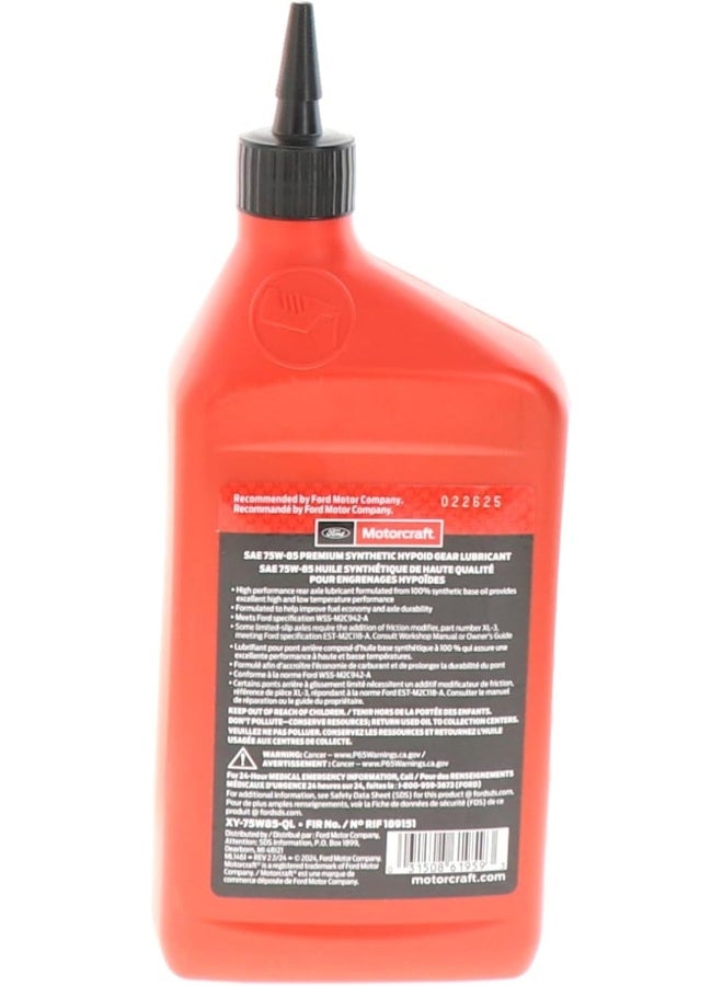 Motorcraft SAE 75W-85 Rear Axle Oil - Image 3
