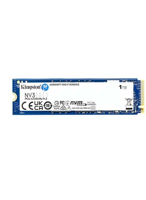 NV3 1TB M.2 2280 NVMe SSD داخلي، سرعة قراءة تصل إلى 6000MB/s، سرعة كتابة 4000MB/s، أداء Gen 4.0x4 NVMe PCIe، اهتزاز تشغيل 2.17G، 320TBW | SNV3S/1000G