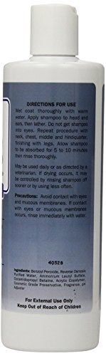 Davis Manufacturing Davis Benzoyl Peroxide Medicated Dog & Cat Shampoo, 12 oz. – Dermatitis and Demodectic Mange, White (DM150 12) - Image 3