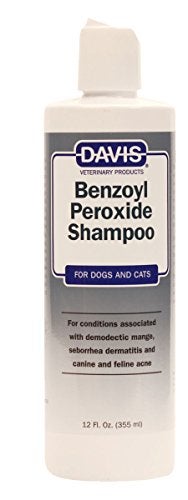 Davis Manufacturing Davis Benzoyl Peroxide Medicated Dog & Cat Shampoo, 12 oz. – Dermatitis and Demodectic Mange, White (DM150 12) - Image 5