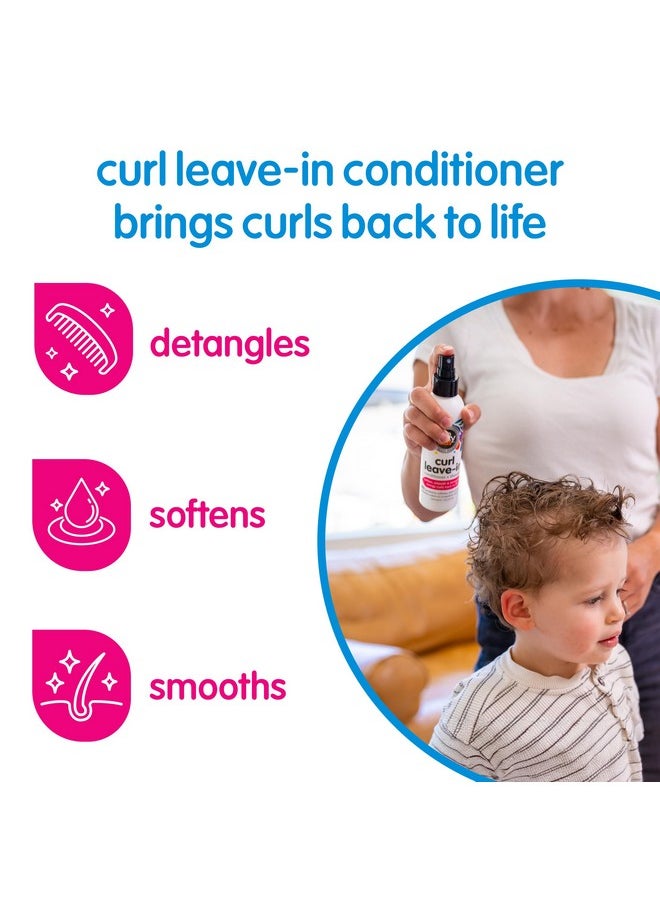 SO COZY So Cozy Leave In Conditioner Spray (8 Fl Oz) Paraben-Free Detangler for Kids' Curly Hair, Deep Conditioner & Tangle-Free Curls, Gentle & Nourishing with Keratin, Vitamin B5, Olive Oil & Jojoba Oil  - Image 2