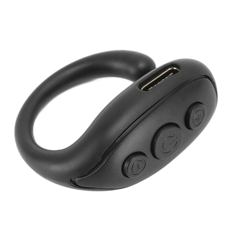 Mobile Phone Bluetooth Remote ABS Ring Shape Long Battery Life Camera Remote Shutter for Tablet Pink - Image 1