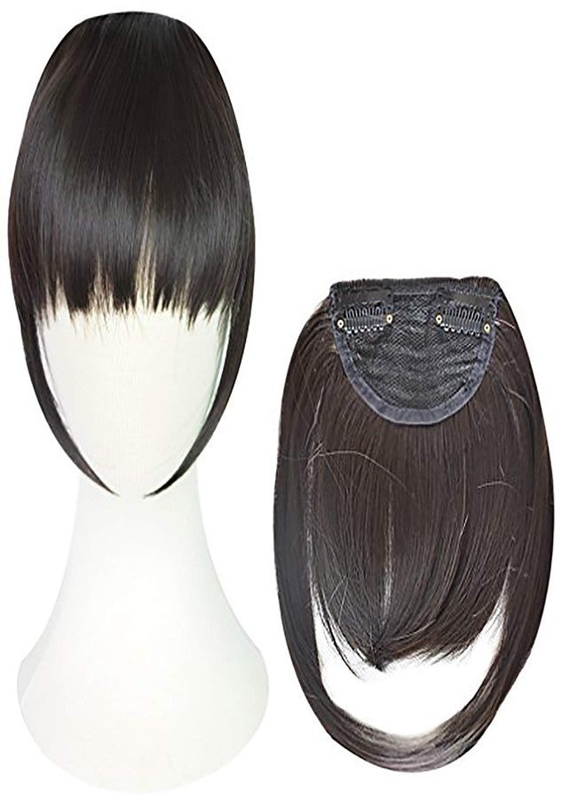 Scheibe wig front hair extension flick hair extensions for women girls ladies out curl fake hair false hair bun artificial choti fringe juda toupee natural layered real black synthetic hair - Image 2