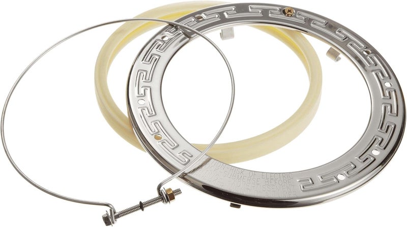 Pentair Pentair 600095 Stainless Steel Face Ring Assembly Replacement IntelliBrite White LED Pool Light 