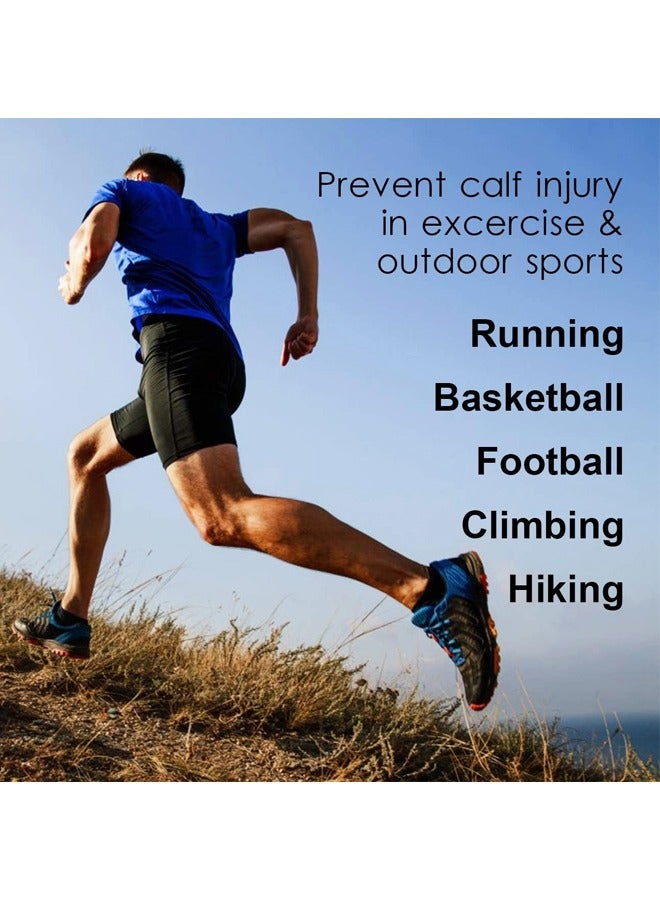 1 Pair Shin Splint Compression Sleeve for Swelling, Edema, Hiking, Training, Adjustable Calf Support, Shin Brace for Men and Women - Image 5