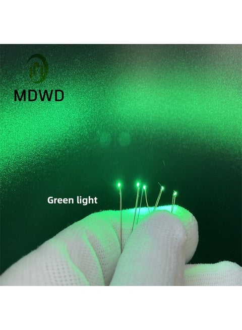 9-color Led Strip Light Kit For Model Making Diy Building Blocks Car Modification Handheld Toys Assembly Materials-Color:1206 Green