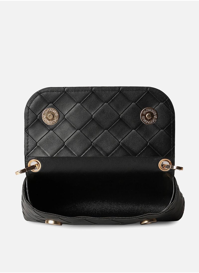 Haute Sauce Tiffany Black Cross Body Bag  - Image 3