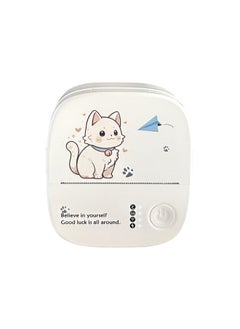 NIBEMINENT Cat Sticker Mini Printer Small Portable Photo Search Printer Thermal Printing  - Image 1