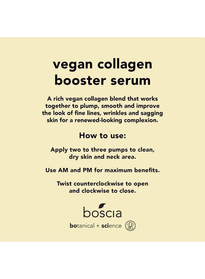 boscia boscia Vegan Collagen Booster Serum - Vegan, Cruelty-Free, Natural & Clean Skin Care - Collagen Serum for Anti-Aging - For All Skin Types - 1 Fl Oz - Image 2