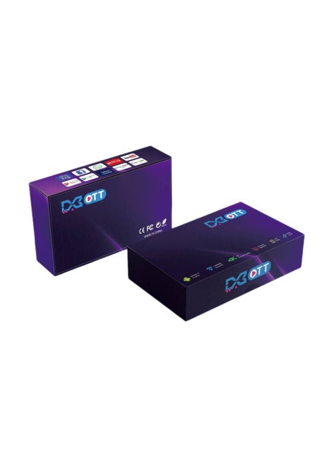 DXBOTT Android Streaming Smart TV Box Android 11.0 and Built-in Chrome Cast