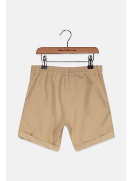 Tchibo Kid Girls Plain Basic Short, Light Brown  - Image 2