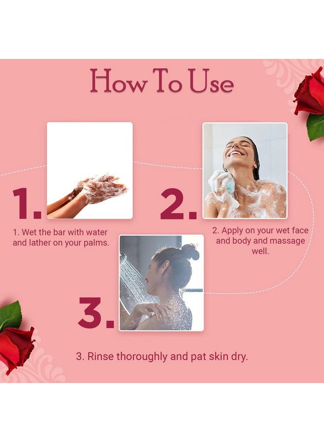 Seer Secrets Luxurious Refreshing Duo Handmade Ruby Gemstone Soap Pack Of 2 For Brighten Soft Moisturized & Glowing Skin - Image 3