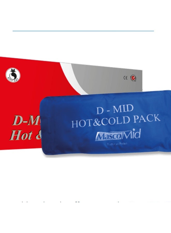 D-Mid Hot & Cold Compress – Reusable Flexible Gel | Pain Relief, Swelling, and Fever Relief - Image 1