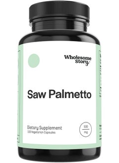 Saw Palmetto For Women And Men; Dht Blocker For Hair Growth; Restore Female & Male Hair Loss; Hormonal Balance Urinary Health & Androgen Support; Prostate Supplements;100 Extract Capsules 500Mg