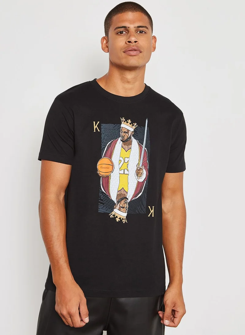 Mister Tee King James LA T-Shirt