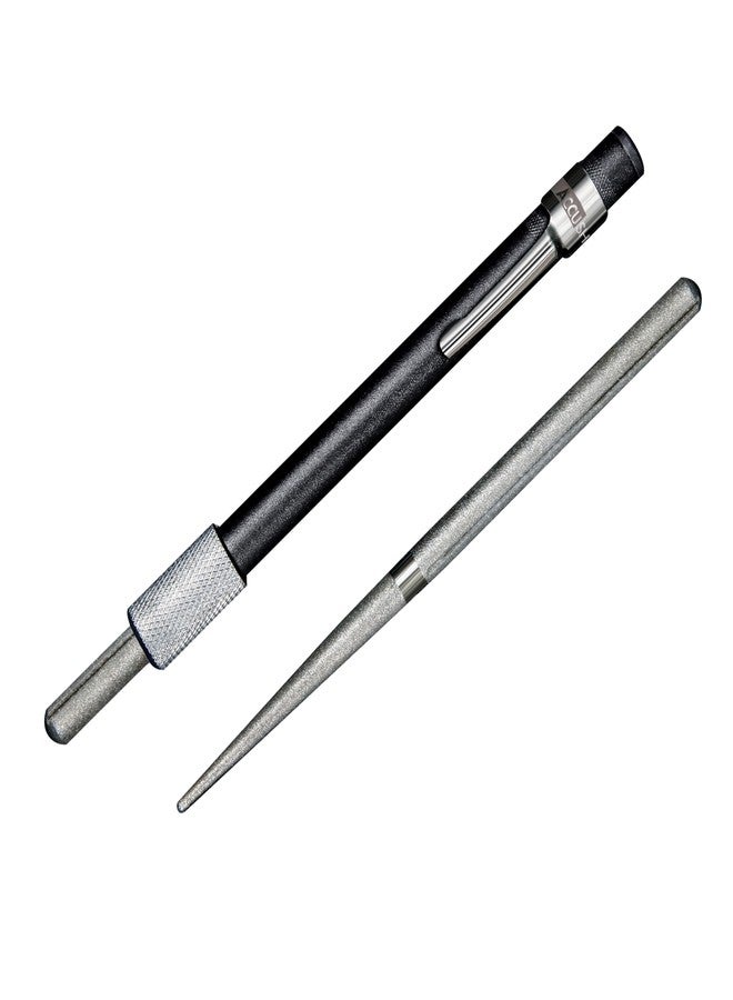 AccuSharp ACCU-030C Diamond Rod Sharpener, Black - Image 1