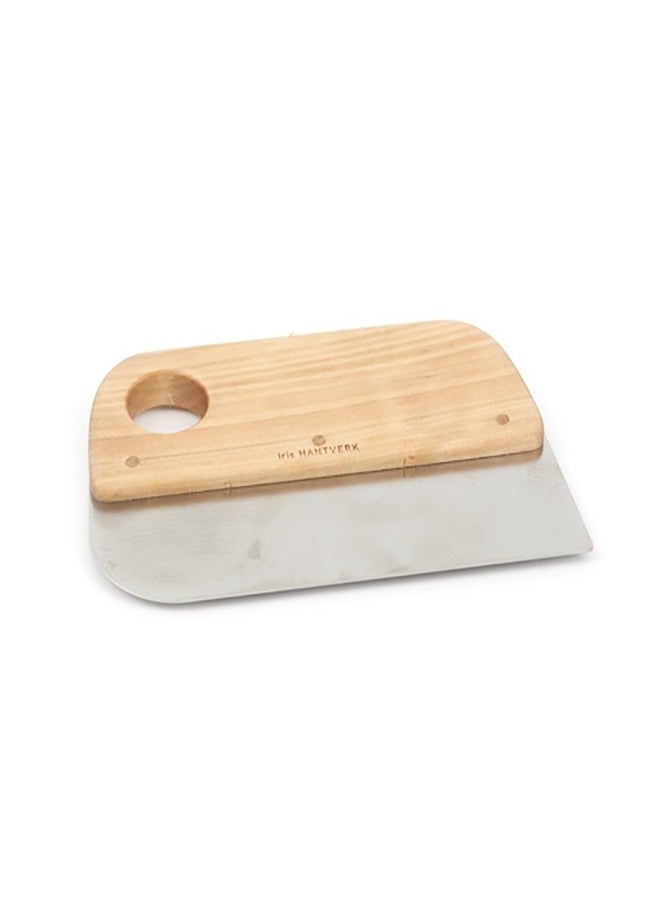 Iris Hantverk Birch and Stainless-steel Dough Scraper - Image 1