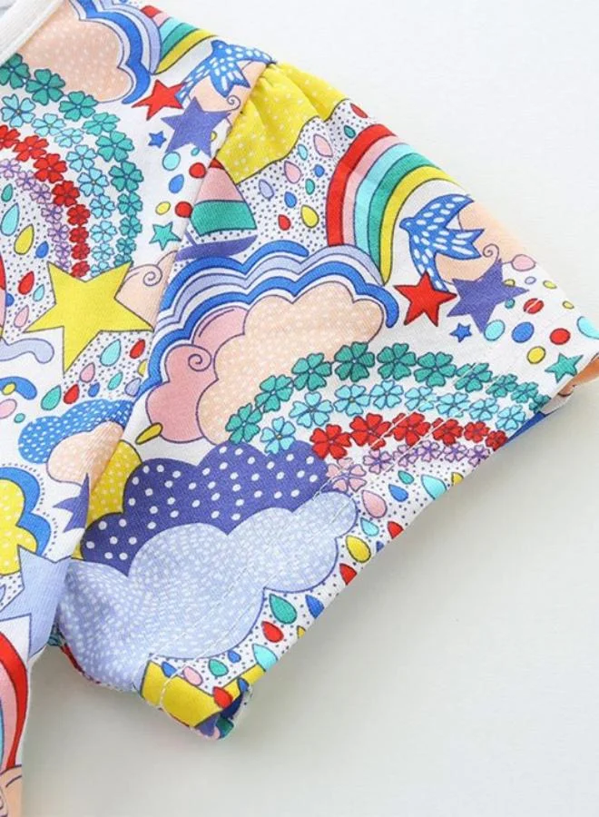 YUNIQEE Printed A-Line Dress