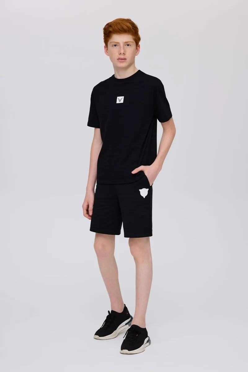 NEBBATI - Invalid brand Boy Black T-shirt