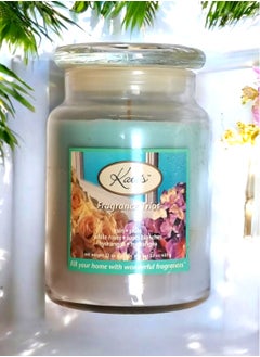 Jar Candle with Lid 3 Scents ( Rain / Hydrangea / White Roses ) 623 g - pzsku/Z71D90B82C3386221A85DZ/45/_/1733947278/f33df042-10e1-498d-be18-eeab980cafa8