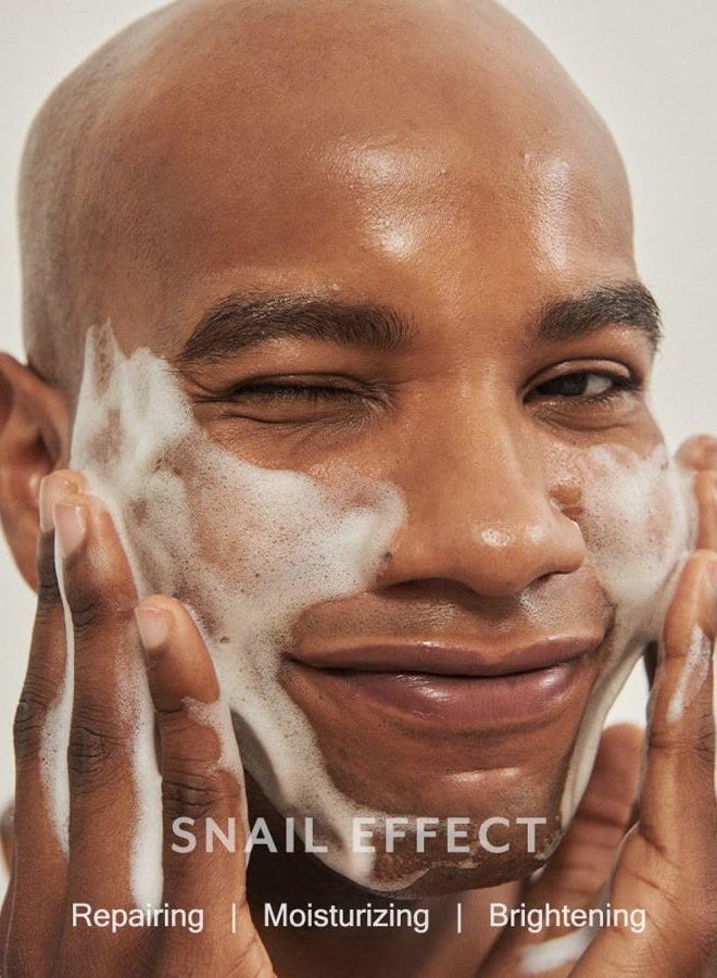 MIZON Snail Line Set, Korean Snail Skincare Essentials Set, Mini Sized Snail Foam Cleanser, Toner, Essence, and All in One Facial Cream to Improve Skin Tone, Fine Wrinkles, Smooth, Moisturize.  - Image 3