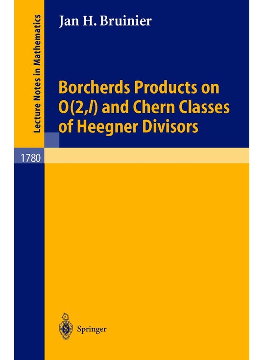 Borcherds Products on O(2,l) and Chern Classes of Heegner Divisors