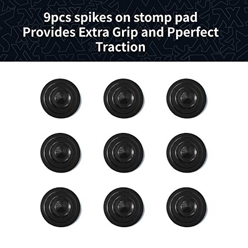 XCMAN 4 Layer-Cone Studs 7.87 Inch Dia Aluminum Snowboard Stomp Pad - 9pcs - Image 4