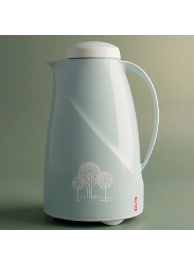 helios thermos, 1.5 liters, glass inner container, plastic outer shell - light green - Image 1
