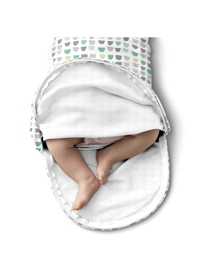 SwaddleMe - Pack Of 2 Luxe Easy Change Swaddle Small Medium Gum Drops 0 3 Months - Image 1