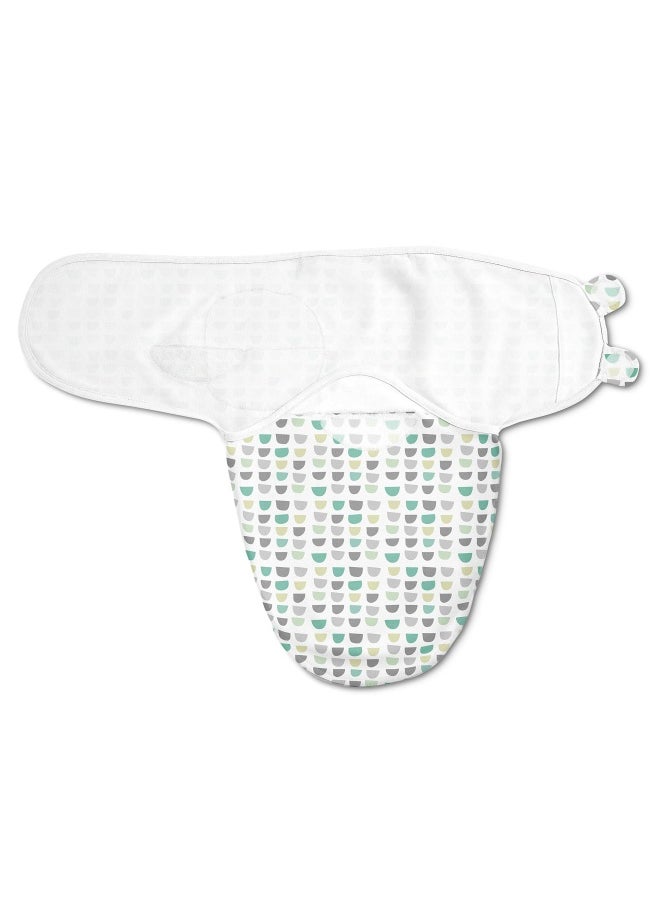 SwaddleMe - Pack Of 2 Luxe Easy Change Swaddle Small Medium Gum Drops 0 3 Months - Image 1