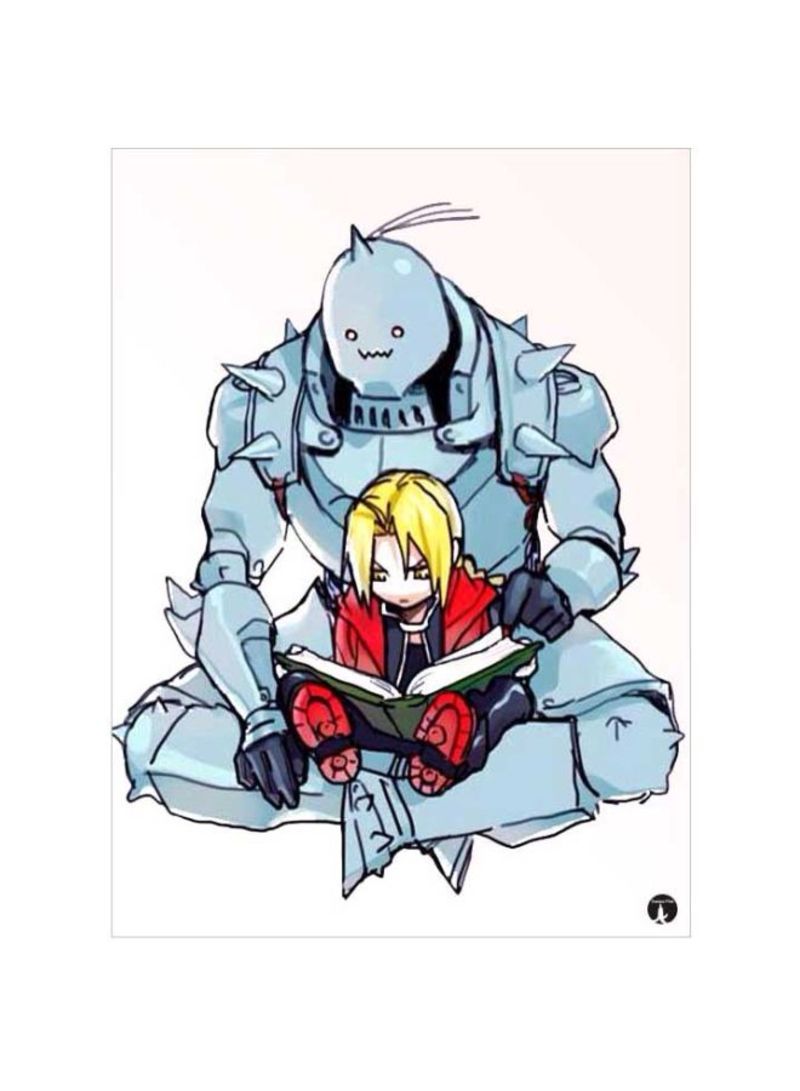RKN Mousepad Of The Animation Fullmetal Alchemist Pink/Blue/Red