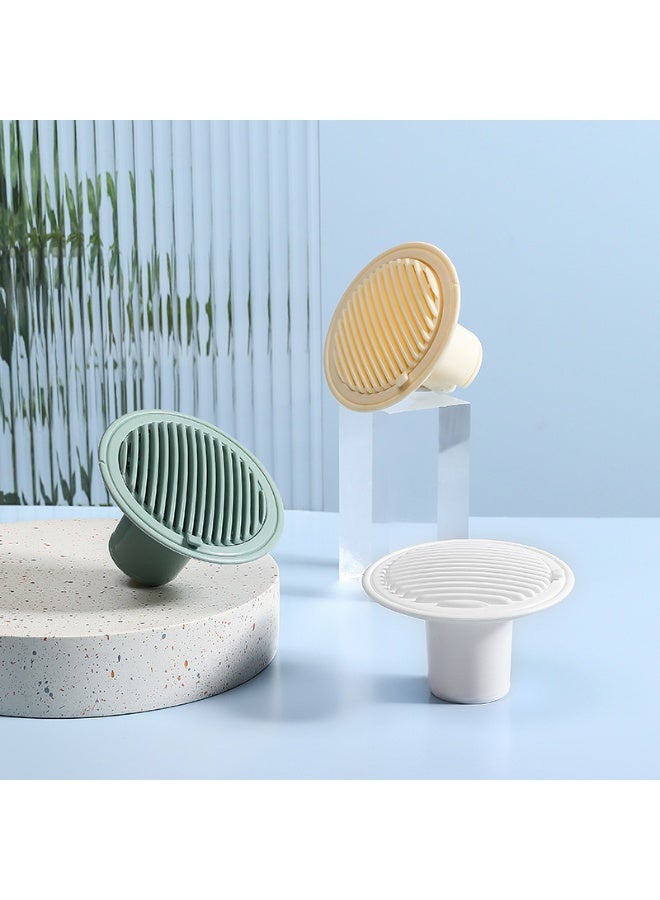 HOMESTAR 3 PCS PVC Anti-Odor Drain Cores - Bathroom & Kitchen Sink Drain Cover, Prevent Clogs, Insects & Bad Smells, Universal Fit Drain Filter Insert - Image 1