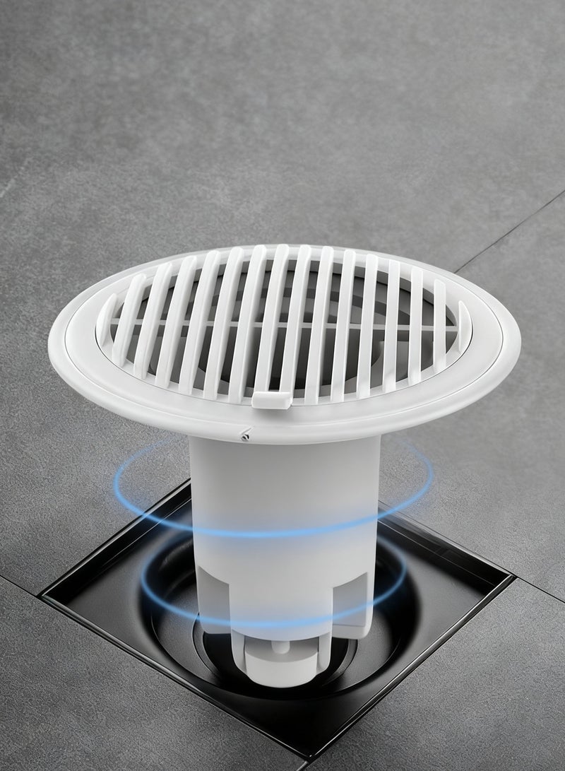 HOMESTAR 3 PCS PVC Anti-Odor Drain Cores - Bathroom & Kitchen Sink Drain Cover, Prevent Clogs, Insects & Bad Smells, Universal Fit Drain Filter Insert - Image 4