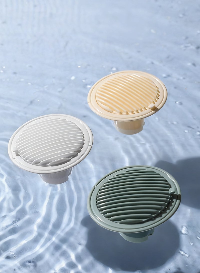 HOMESTAR 3 PCS PVC Anti-Odor Drain Cores - Bathroom & Kitchen Sink Drain Cover, Prevent Clogs, Insects & Bad Smells, Universal Fit Drain Filter Insert - Image 5
