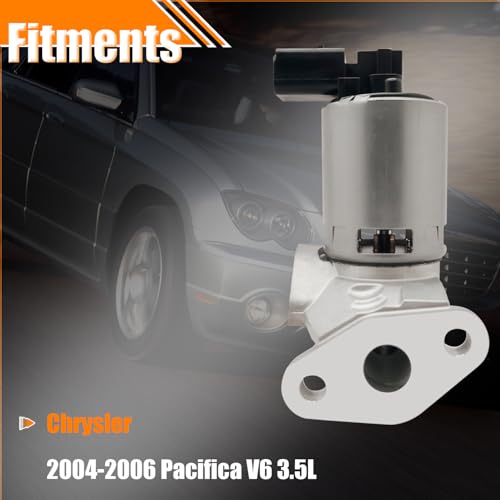 Quivimoro EGR Valve 4861579AC Replacement for 2004 2005 2006 Pacifica V6 35L EGR Valve Exhaust Gas Recirculation Valves Fit for 20042006 Pacifica V6 35L Replace OE 4861579AC - Image 3